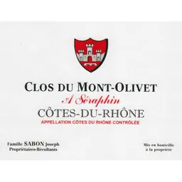 Clos du Mont Olivet Cotes du Rhone Rouge A Seraphin