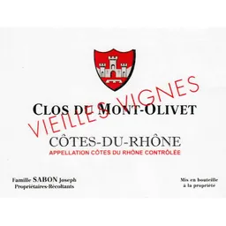 Clos du Mont Olivet Cotes du Rhone Vieilles Vignes