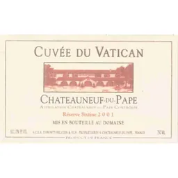 Chateauneuf-du-Pape Reserve Sixtine