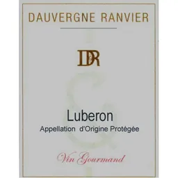 Dauvergne Ranvier Luberon Vin Gourmand Rouge