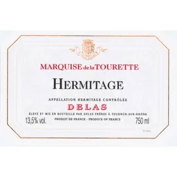 Delas Freres Hermitage Marquis de la Tourette