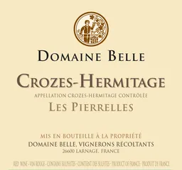 Domaine Belle Crozes-Hermitage Les Pierrelles