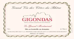 Domaine Brusset Gigondas Le Grand Montmirail