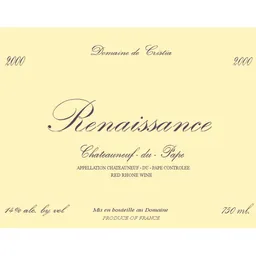 Cuvee Renaissance Chateauneuf-du-Pape