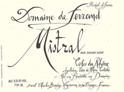 Cotes du Rhone Mistral