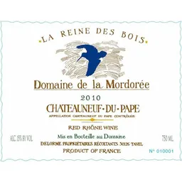 Domaine de la Mordoree Chateauneuf-du-Pape La Reine des Bois