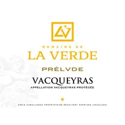 Domaine De La Verde Vacqueyras Prelude