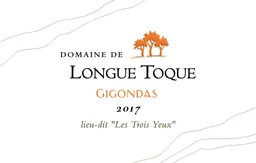 Domaine de Longue Toque Gigondas Lieu-Dit Les Trois Yeux