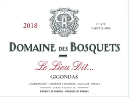Domaine des Bosquets Gigondas Lieu Dit