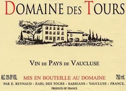 Domaine des Tours Vin de Pays du Vaucluse Rouge