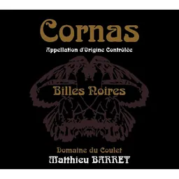Domaine du Coulet Cornas Billes Noires