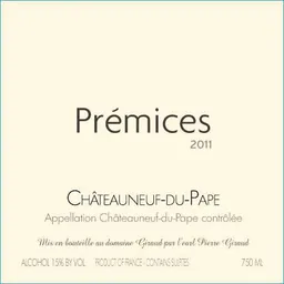 Chateauneuf-du-Pape Premices
