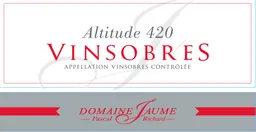 Domaine Jaume Vinsobres Altitude 420
