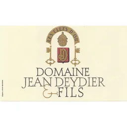Domaine Jean Deydier & Fils Clefs d'Or Cotes du Rhone Villages Massif d'Uchaux