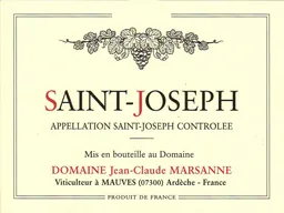 Domaine Jean-Claude Marsanne Saint-Joseph