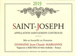 Domaine Jean-Claude Marsanne Saint-Joseph Blanc