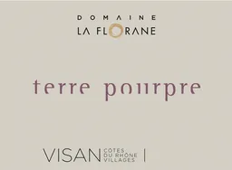 Domaine la Florane Cotes du Rhone Villages Terre Pourpre Rouge