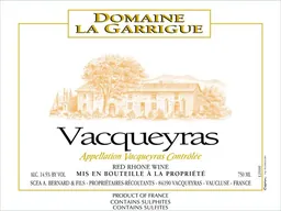 Domaine La Garrigue Vacqueyras