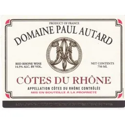Domaine Paul Autard Cotes du Rhone