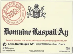Domaine Raspail-Ay Gigondas