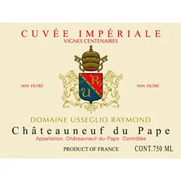 Domaine Raymond Usseglio Chateauneuf-du-Pape Cuvee Imperiale