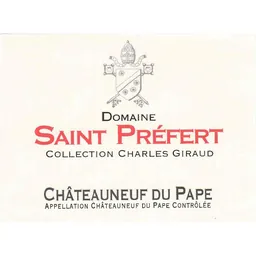 Domaine Saint Prefert Chateauneuf-du-Pape Collection Charles Giraud