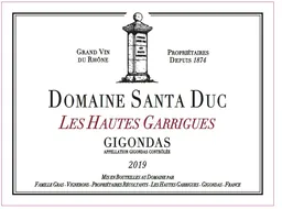 Domaine Santa Duc Les Hautes Garrigues Gigondas