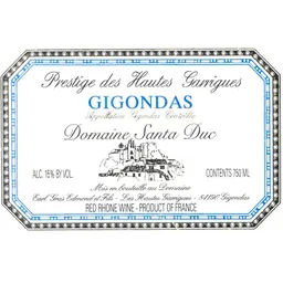 Domaine Santa Duc Prestige des Hautes Garrigues Gigondas