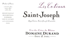 Eric et Joel Durand Saint-Joseph Les Coteaux