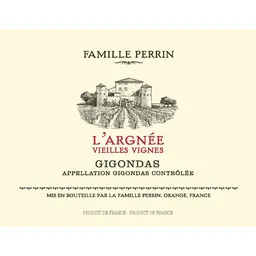 Famille Perrin Gigondas l'Argnee Vieilles Vignes