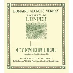 Georges Vernay Condrieu Les Chaillees de L'Enfer