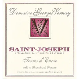Georges Vernay St Joseph Terres d'Encre