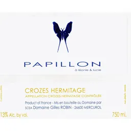 Gilles Robin Crozes-Hermitage Cuvee Papillon