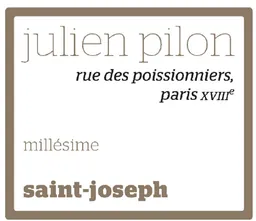 Julien Pilon Saint-Joseph Rue des Poissonniers Rouge