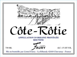 Lionel Faury Cote Rotie