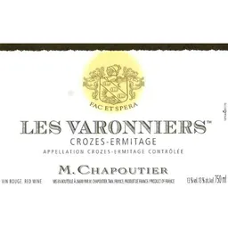 M. Chapoutier Crozes Ermitage Varonniers