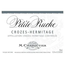 M. Chapoutier Crozes Hermitage La Petite Ruche Blanc