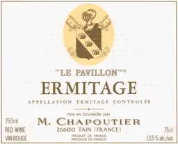 M. Chapoutier Ermitage Le Pavillon