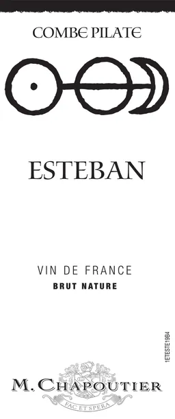La Combe Pilate Esteban Brut Nature