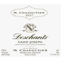 M. Chapoutier Saint-Joseph Blanc Deschants