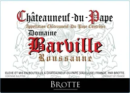 Domaine Barville Roussanne