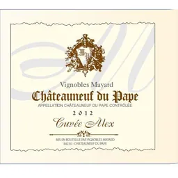 Chateauneuf-du-Pape Cuvee Alex