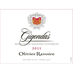 Olivier Ravoire Gigondas