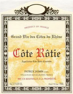 Patrick Jasmin Cote Rotie