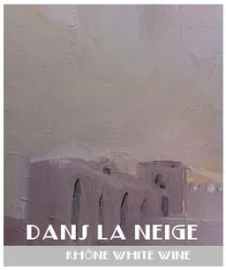 Dans La Neige Rhone White