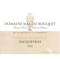 Vigerons de Caractere Domaine Mas Du Bouquet Vacqueyras