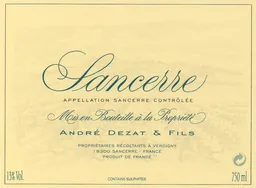 Andre Dezat & Fils Sancerre Blanc