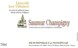 Cave de Saumur Saumur Champigny Lieu-dit Les Villaises