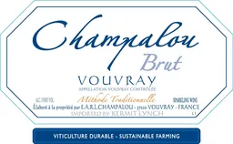 Champalou Vouvray Petillant Methode Traditionelle Brut