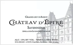 Chateau d'Epire Savennieres Grand Cru d'Anjou